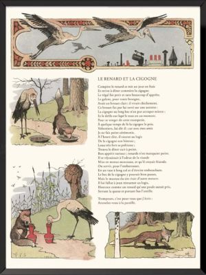  Le Renard et la Cigogne: Une Fable Médiévale Illustrant les Dangers de l'Arrogance !