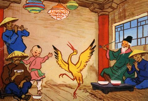  The Helpful Crane : A Vietnamese Folktale Showcasing Compassion and Cleverness